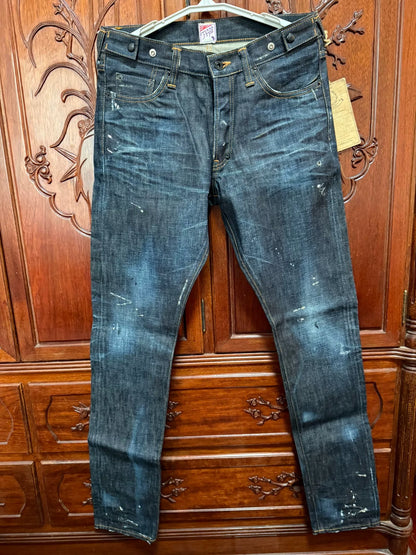 Prps W32 Slim Indigo Acid Wash Jeans