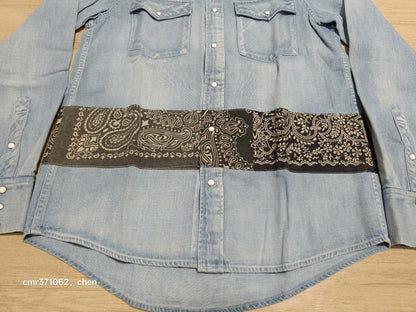 visvim 18SS Bandana Denim Shirt