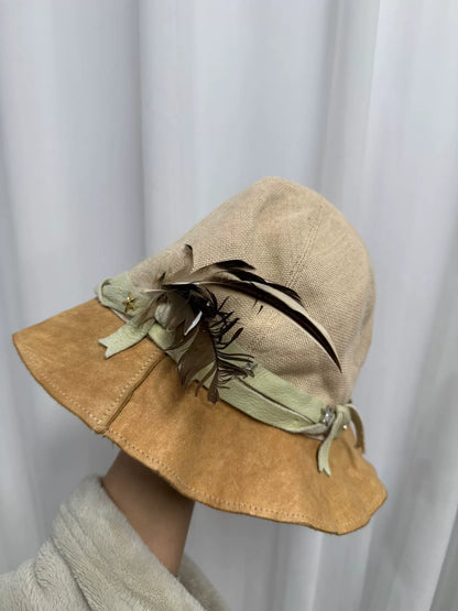 soloist feathered fisherman's hat