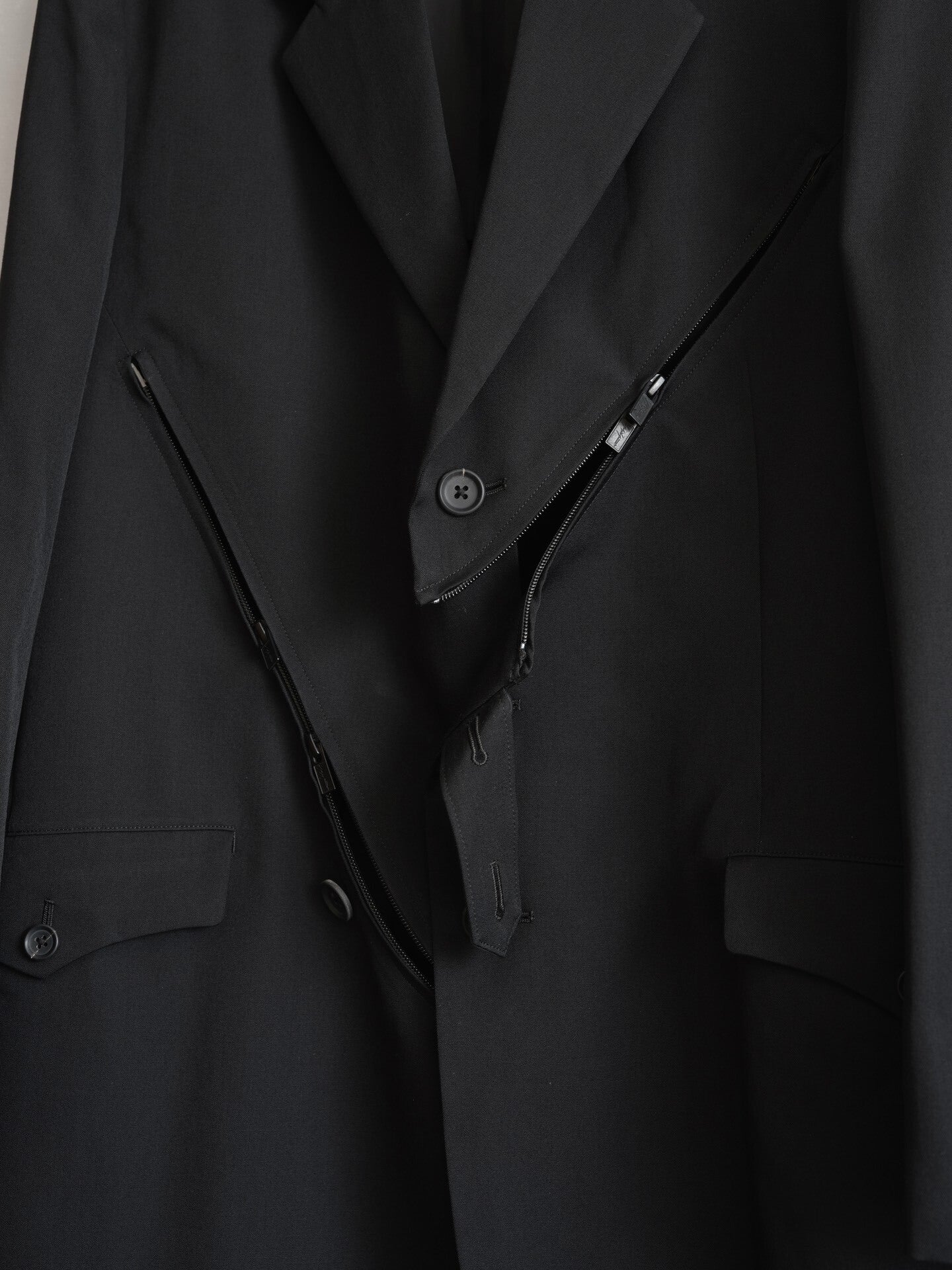 Yohji Yamamoto Deconstructed Zip Jacket