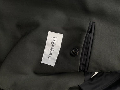 YSL 2011 Vintage Dark Green Blazer