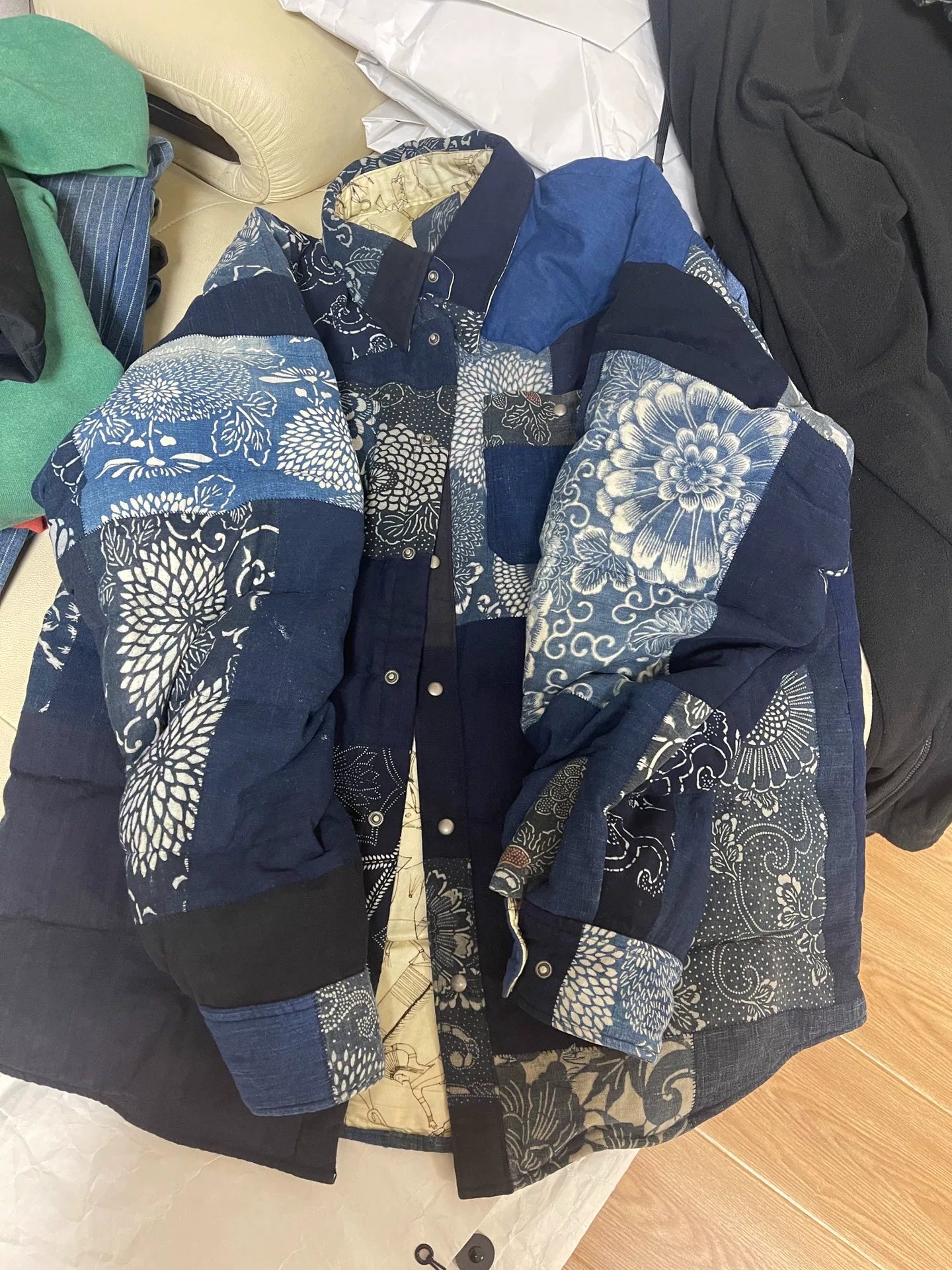 visvim kofu kerchief down jacket