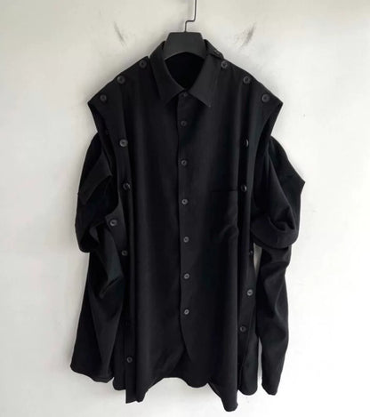 Yohji Yamamoto Multi-Style Outerwear Shirt