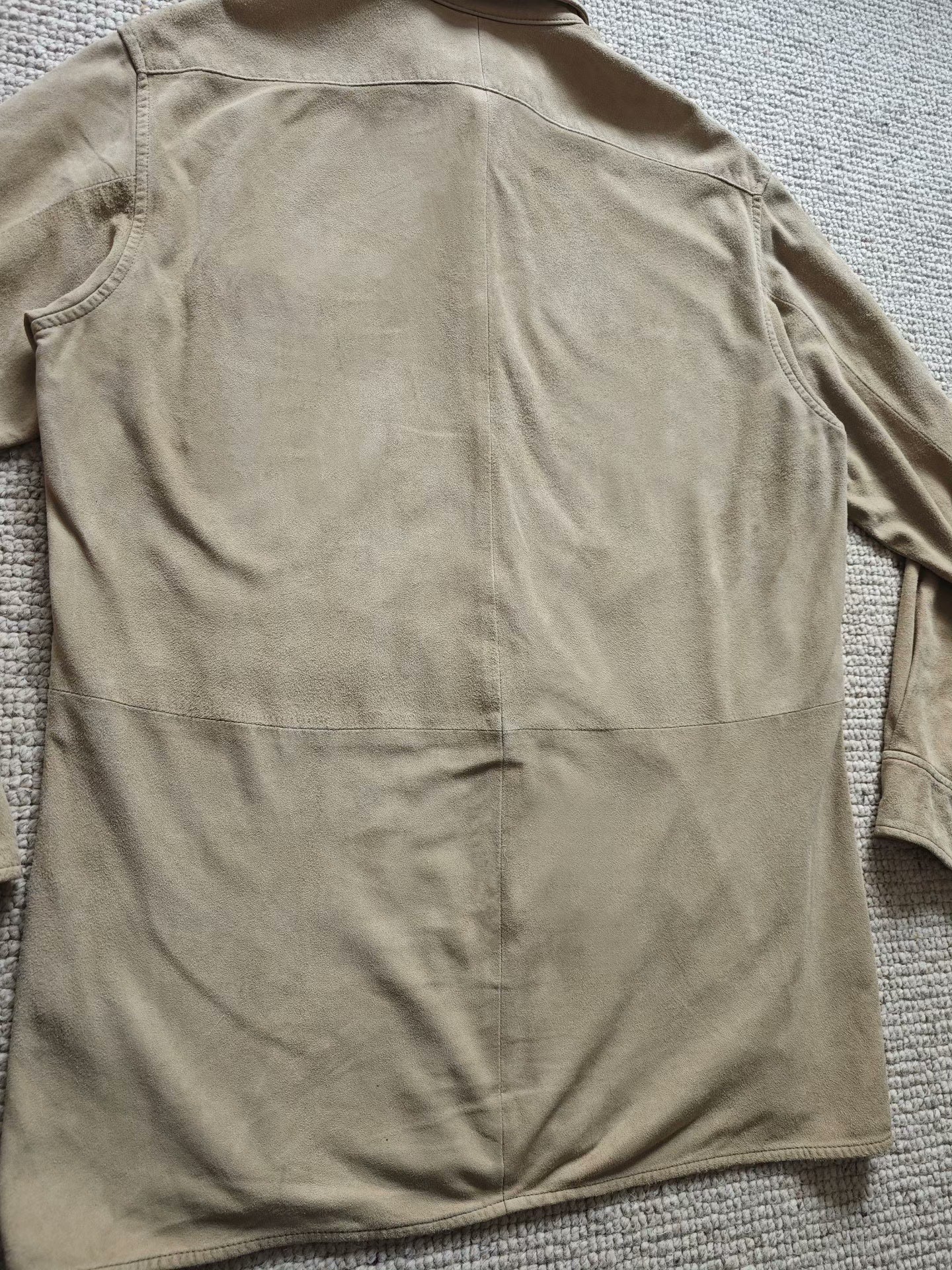 Polo Ralph Lauren Suede Leather Shirt