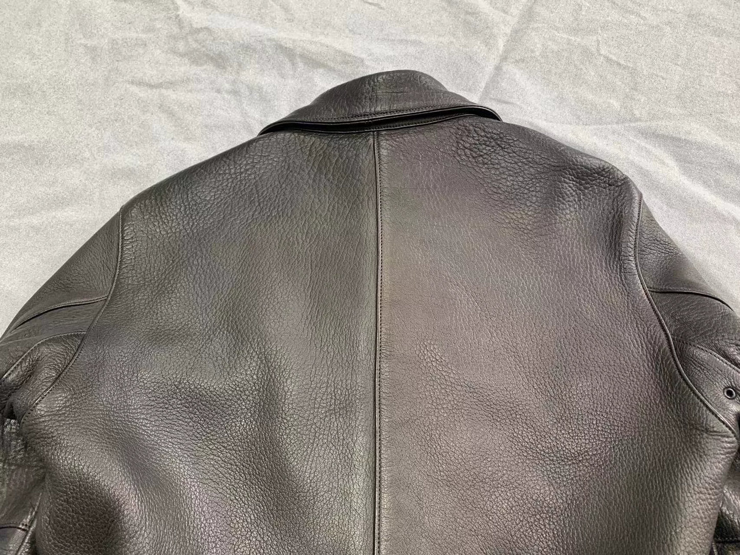 Black Deerskin Work Coat