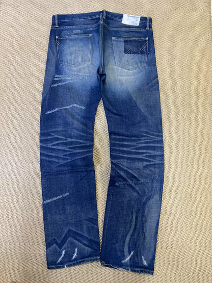 vintage neighborhood distressed denim pants