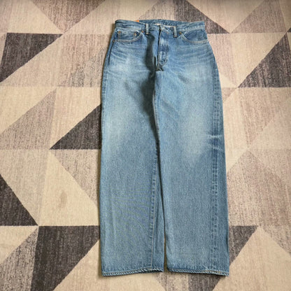 kaptain sunshine skate shoe cut denim pants