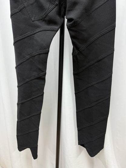 comme des garcons homme plus black pants