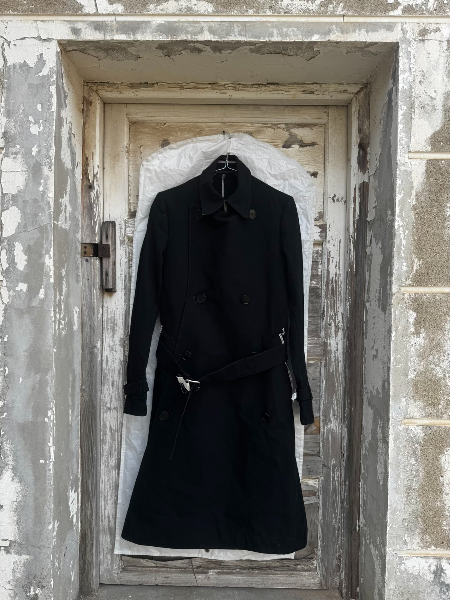 Carol Christian Poell Crossfront Trench Coat