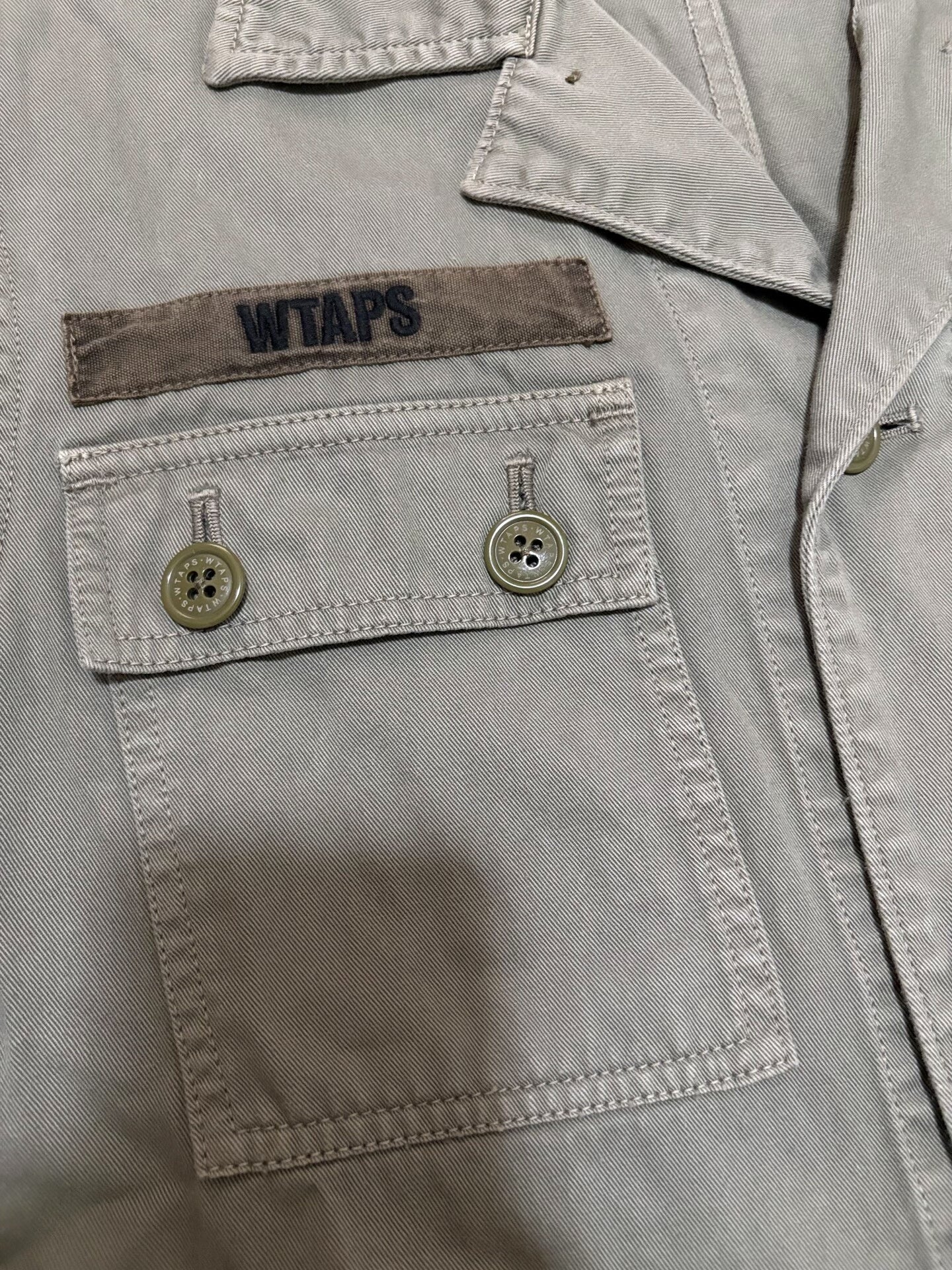 WTAPS JUNGLE 13SS Waxed Shirt Jacket