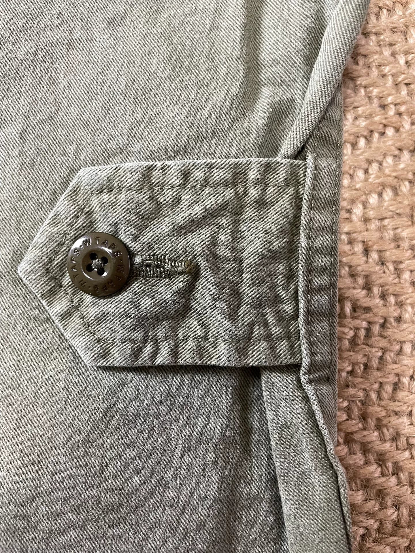 WTAPS 17SS SCOUT Washed Military Shirt