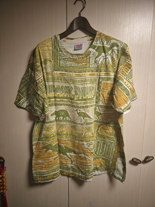 vintage jurassic park oversized t-shirt