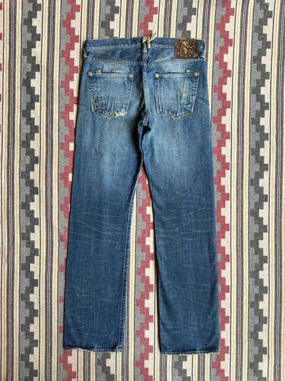Prps Noir Heavy Washed Distressed Jeans