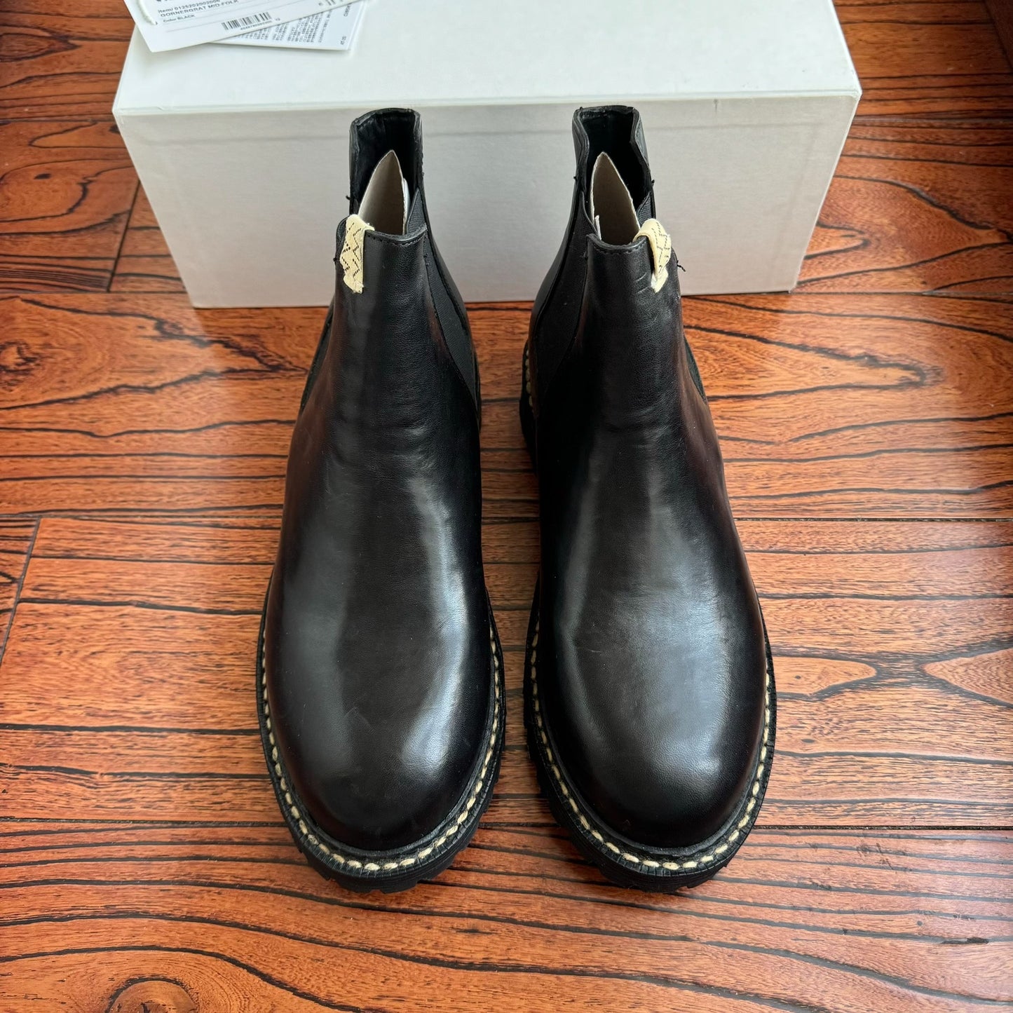 Visvim 25aw Gornergrat Mid-Folk Chelsea Boots