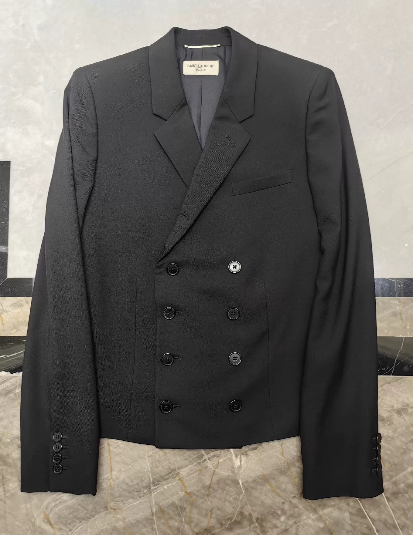 Saint Laurent Double-Breasted Blazer