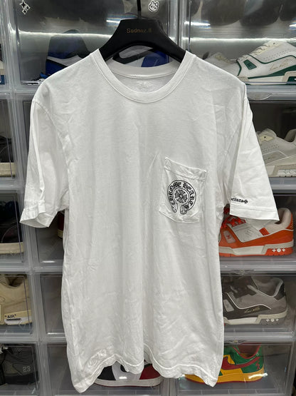 Chrome Hearts Classic Horseshoe White Tee