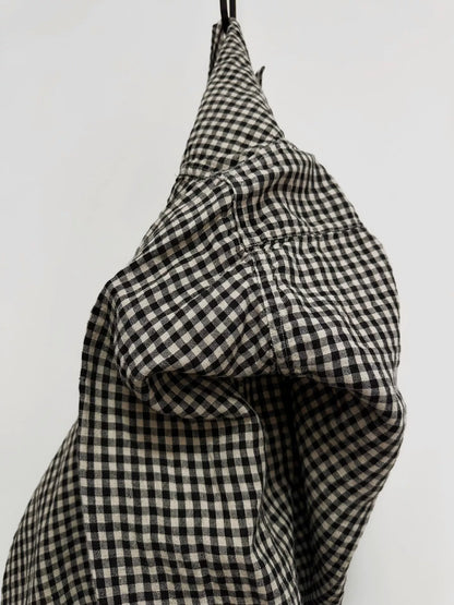 kaval antique embroidered linen shirt