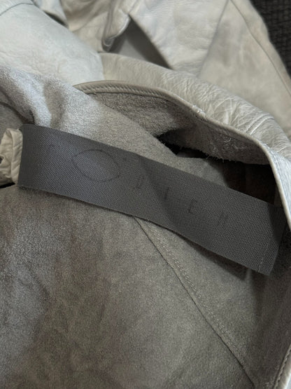 avant-garde leather shirt by Carpe Diem