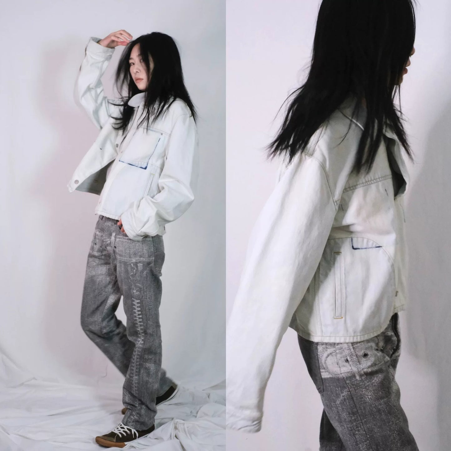 Maison Margiela Distressed Denim Jacket for Men