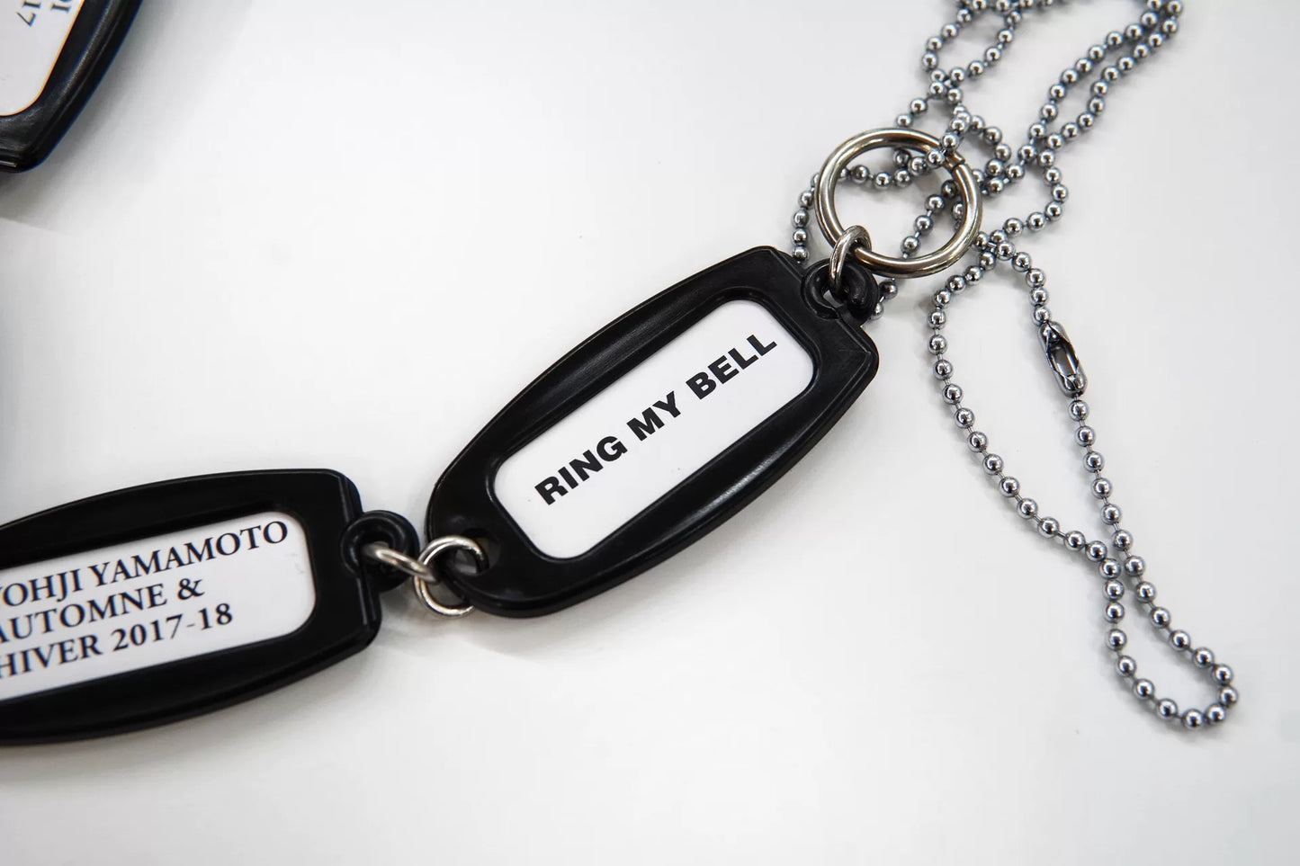 Yohji Yamamoto A/W 2017 'Ring My Bell' Chain