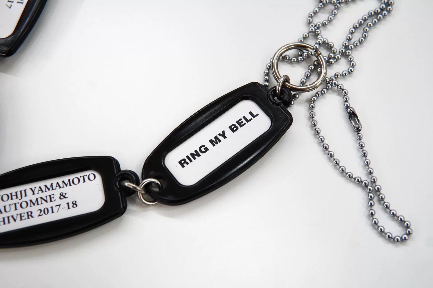 Yohji Yamamoto A/W 2017 'Ring My Bell' Chain