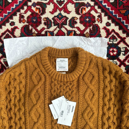visvim amplus crew knit sweater for sale