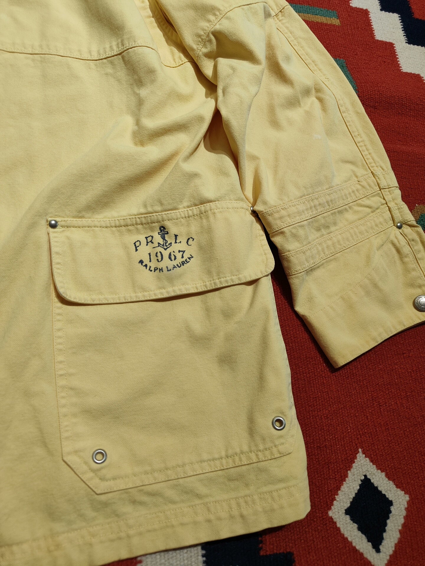 Vintage Polo Yellow Firefighter Jacket
