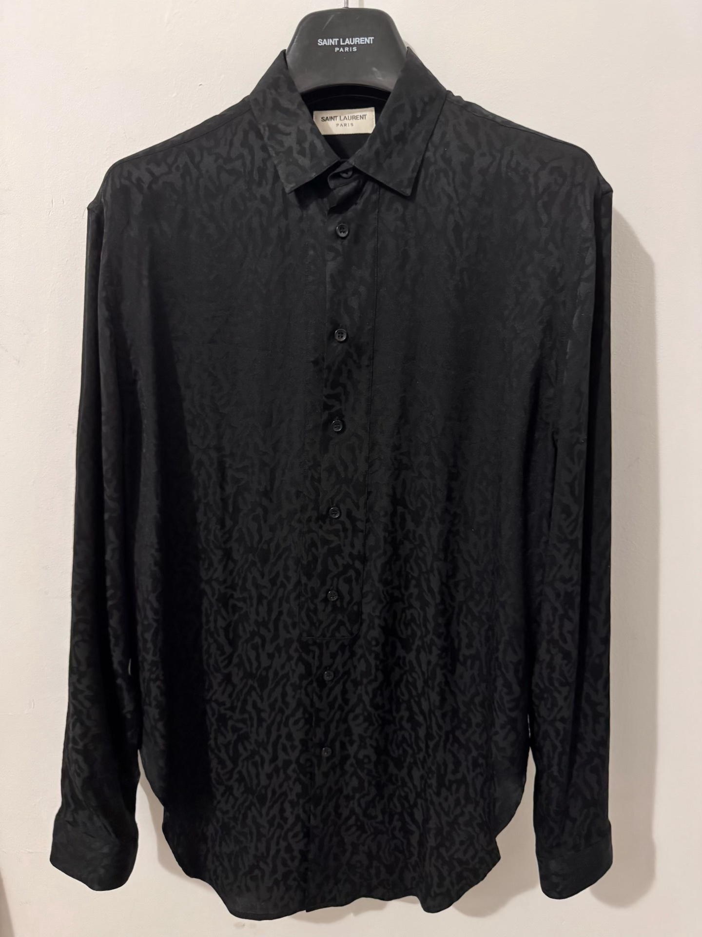 Saint Laurent 20FW Silk Thorn Shirt