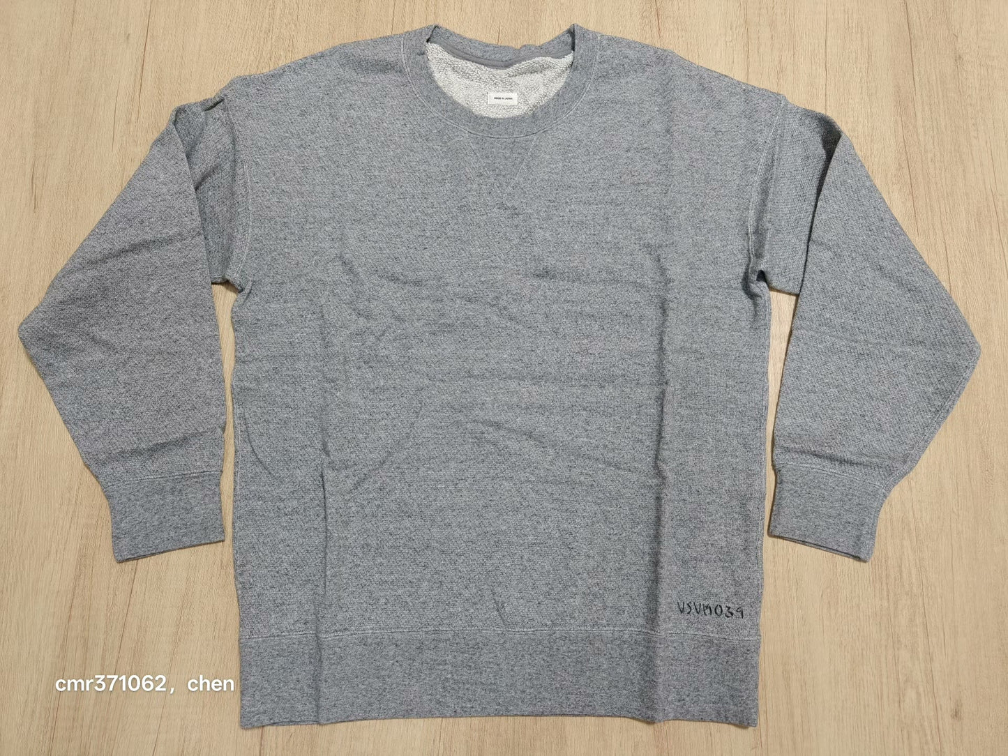 visvim 20ss Jumbo Sweat L/S Numbering