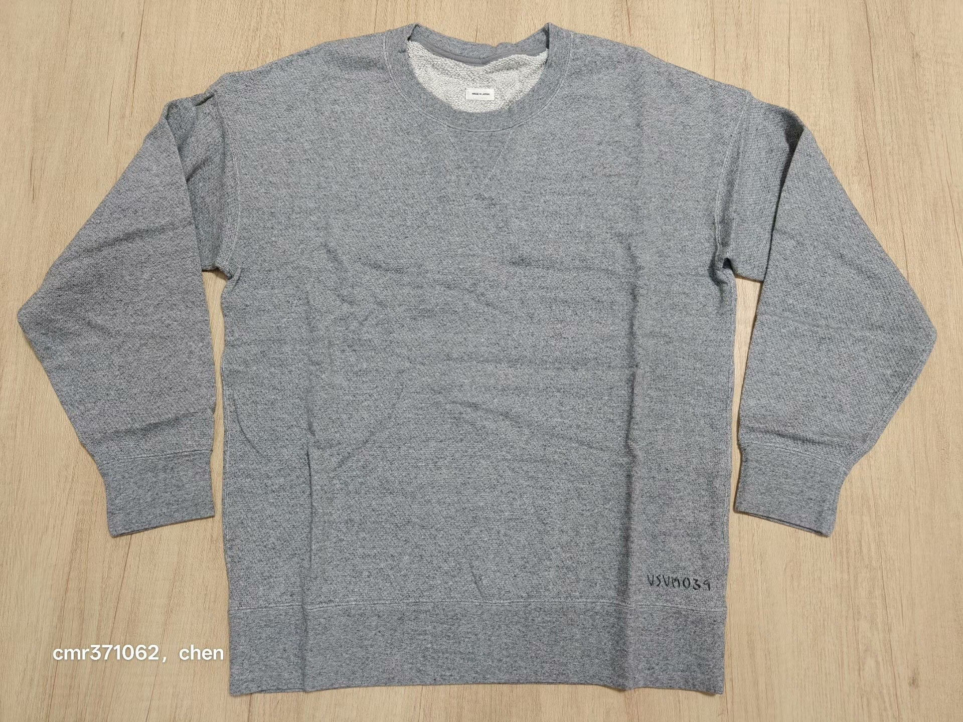 visvim 20ss Jumbo Sweat L/S Numbering
