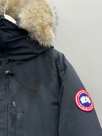 canada goose parka with removable fur trim