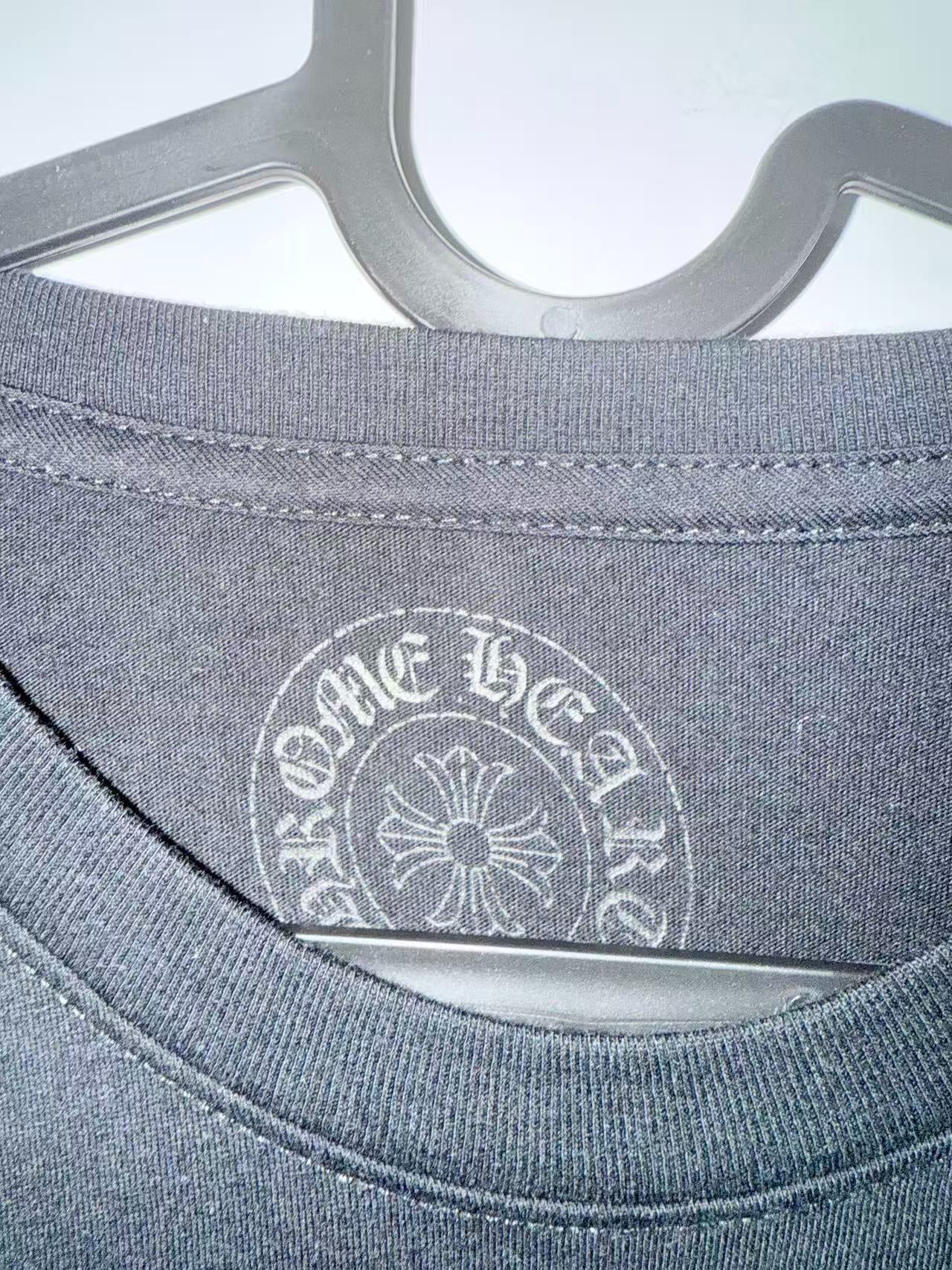 Chrome Hearts Foti Skull Horseshoe Print Tee