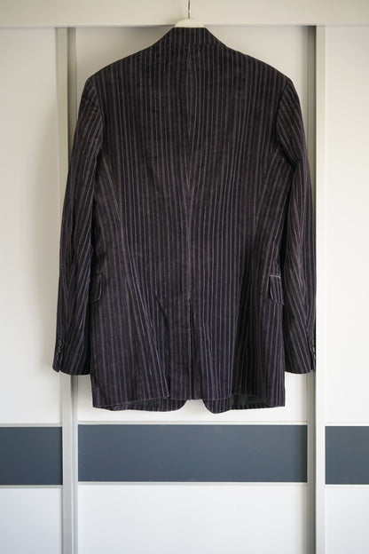 Yohji Yamamoto Velvet Stripe Suit