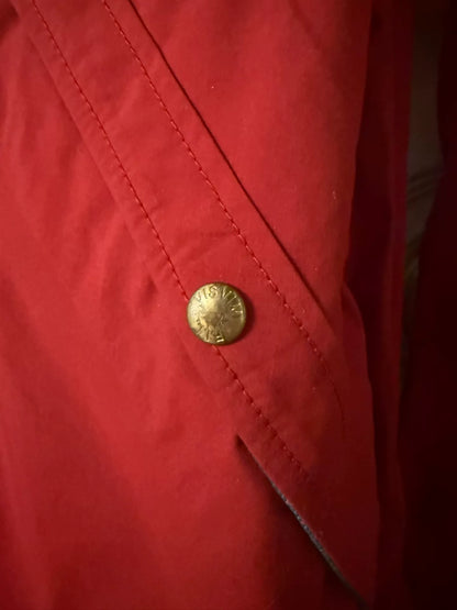 Visvim Gore-Tex Red Hooded Jacket