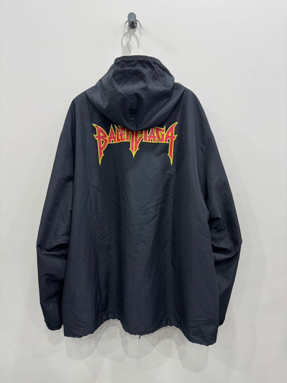 Balenciaga Lightning Letter Hoodie Windbreaker Jacket