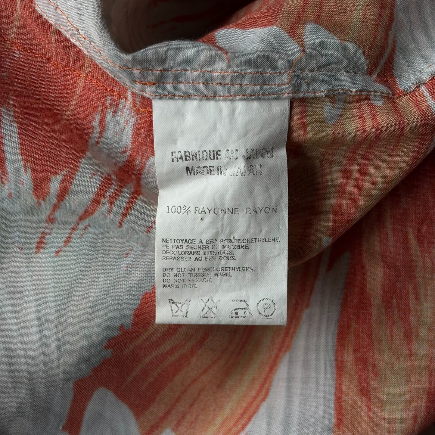 Yohji Yamamoto 00s Eagle Print Shirt