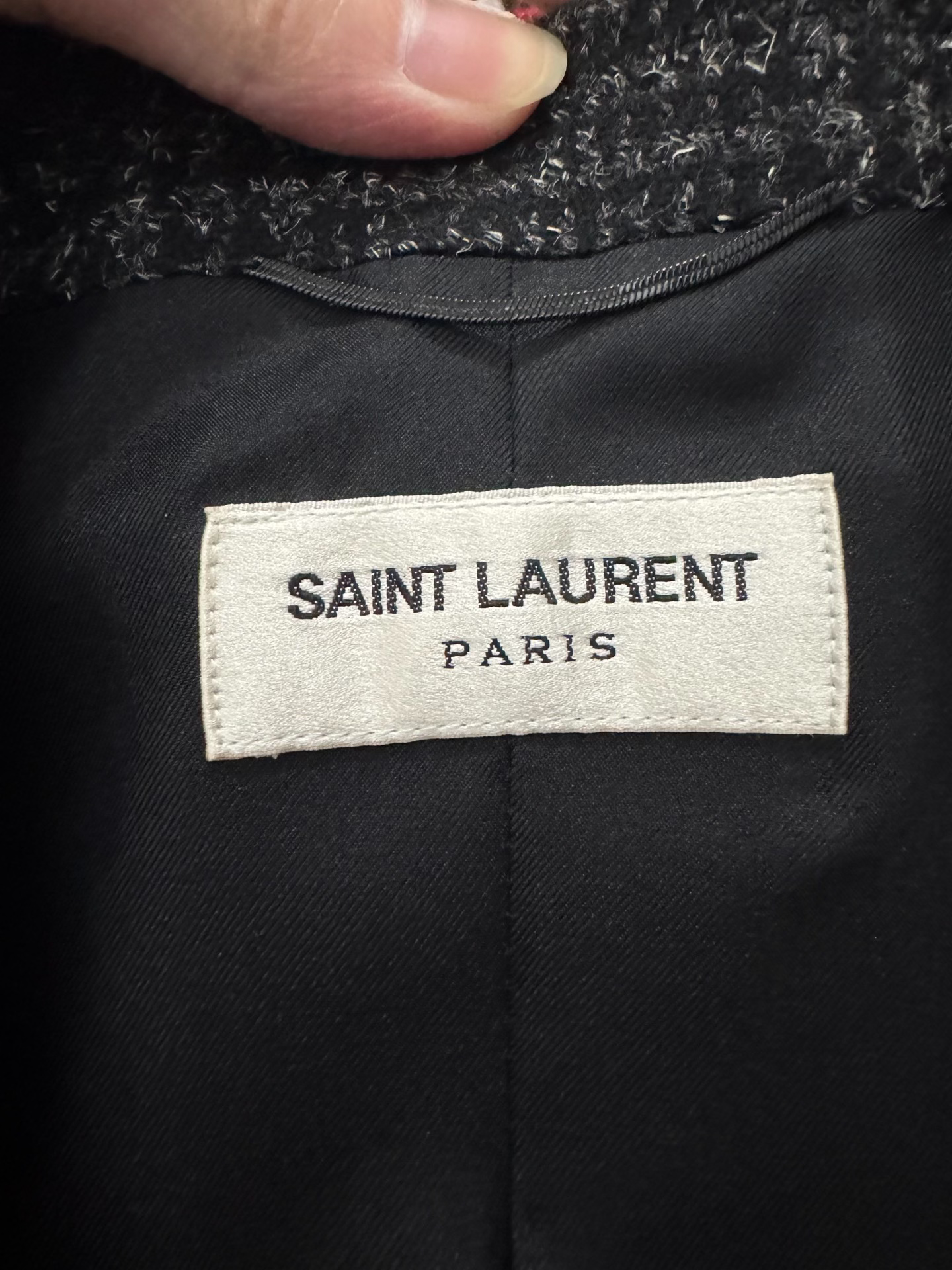 Saint Laurent 16FW Prince of Wales Blazer