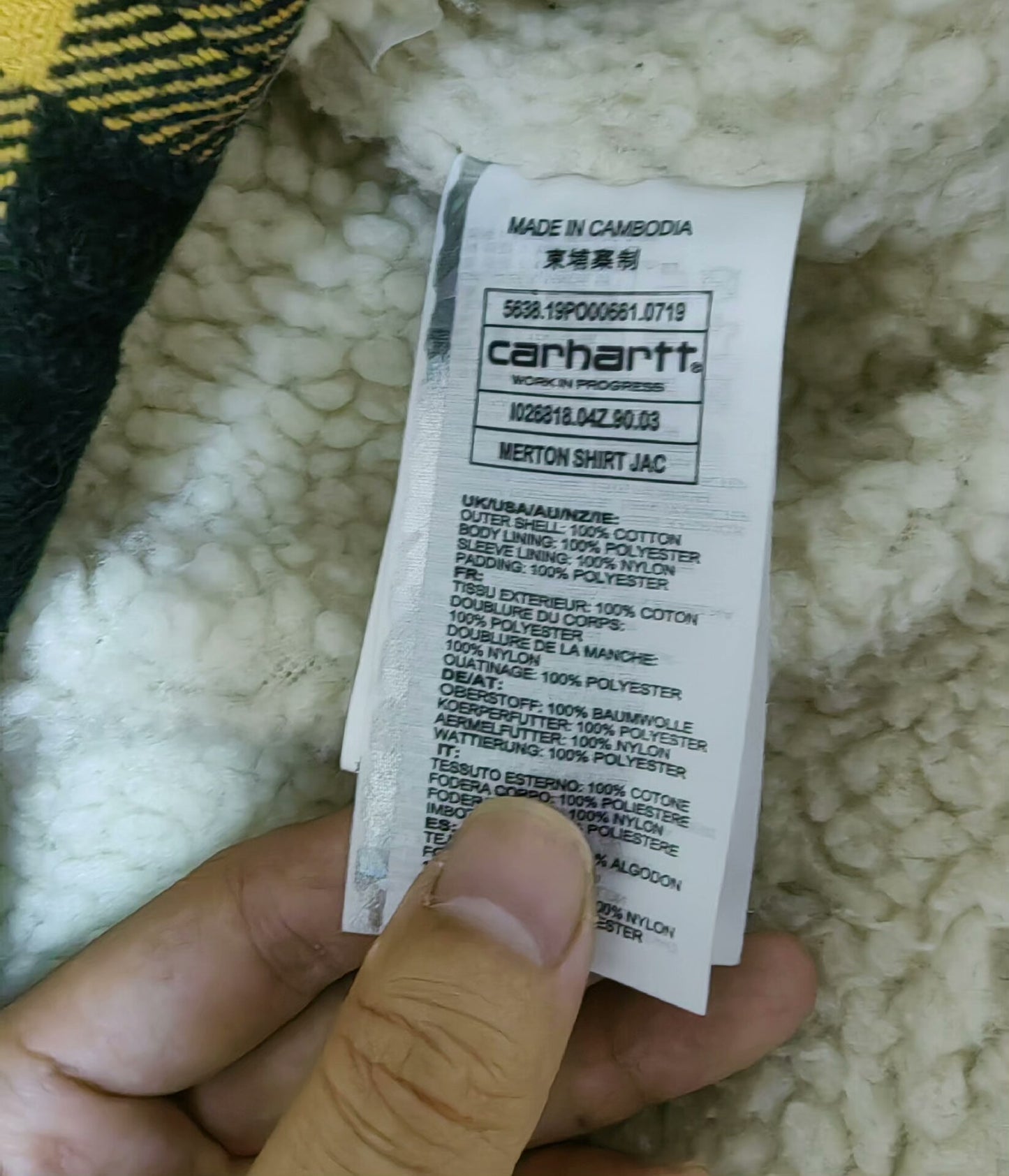 carhartt wip kelsey flannel shirt jacket