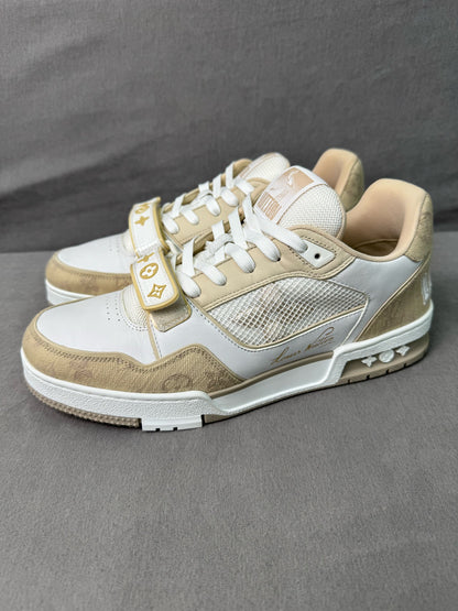 louis vuitton trainer sneakers with velcro