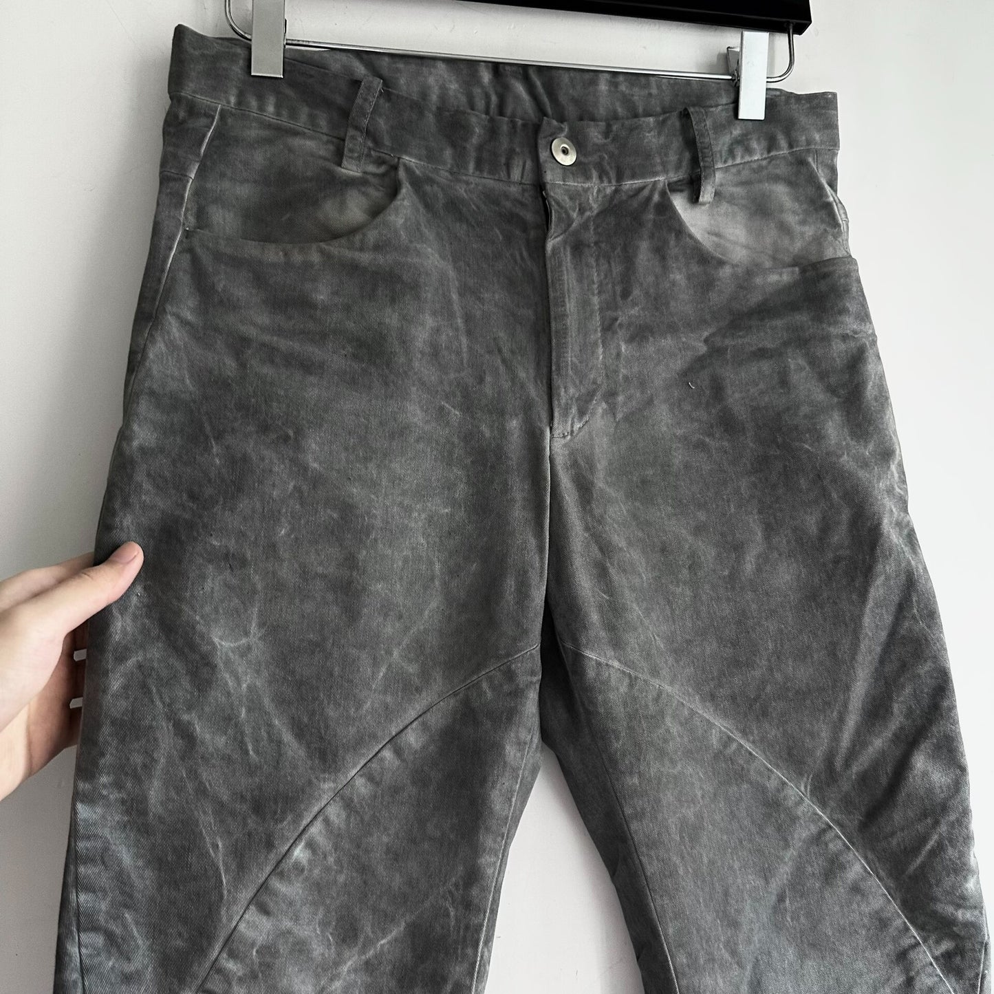 n/07 spiral pleated denim pants