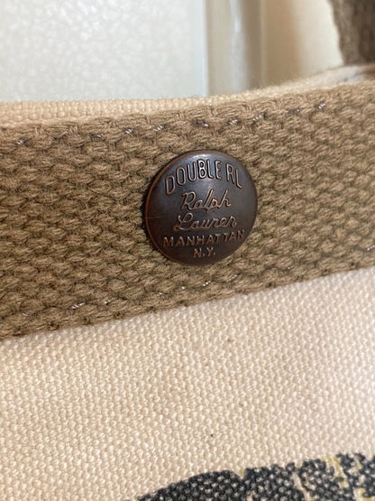 RRL Military Canvas Tote Bag