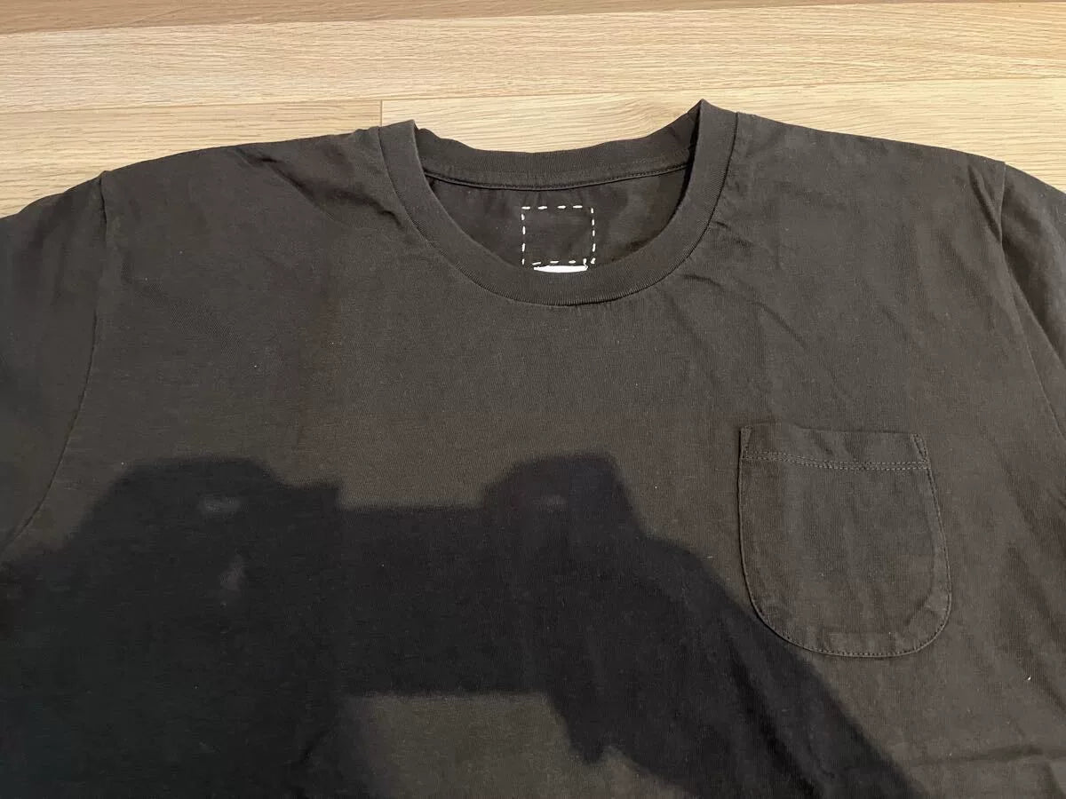 visvim Mud-Dyed Embroidered Oversized Pocket T-Shirt