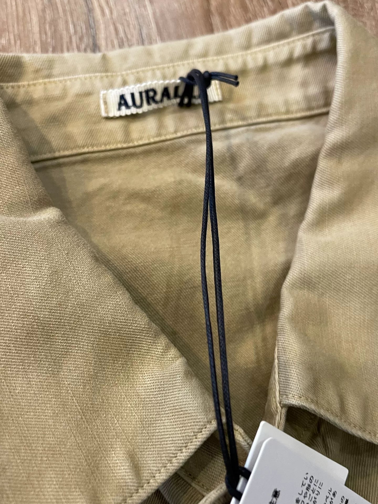 AURALEE 25SS Vintage Washed Jacket