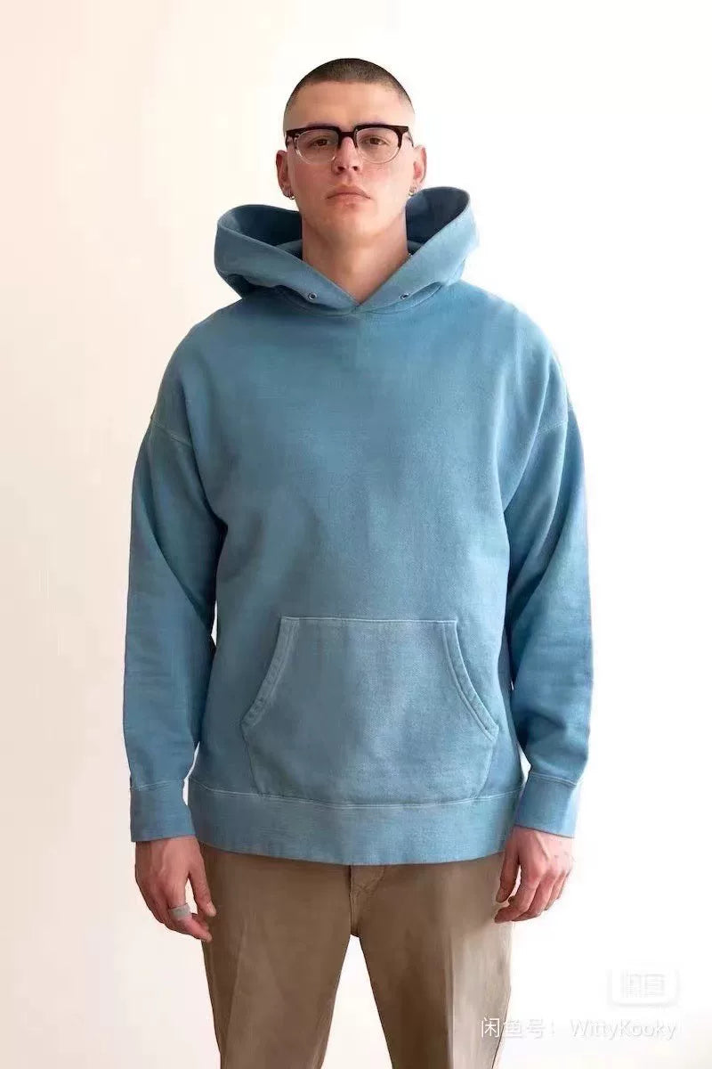 visvim jumbo hoodie in natural dye