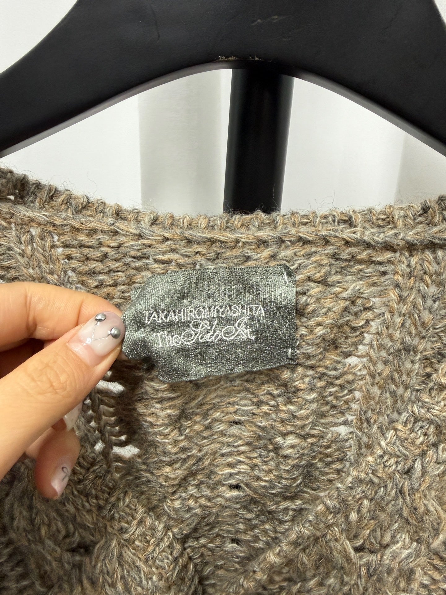 Takahiromiyashita The Soloist Thick Cable Knit Cardigan