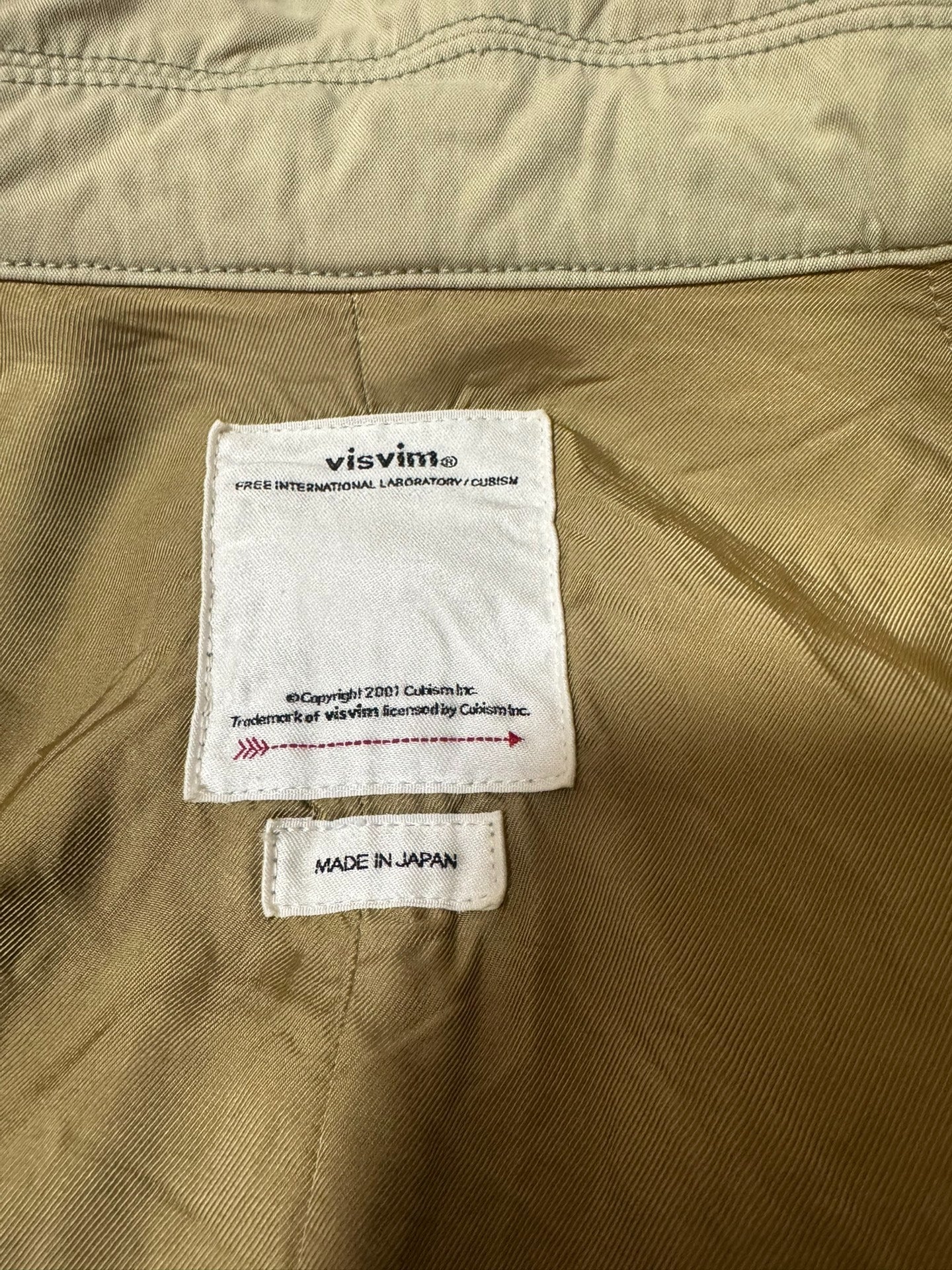 visvim 22SS Levinson Fishtail Coat