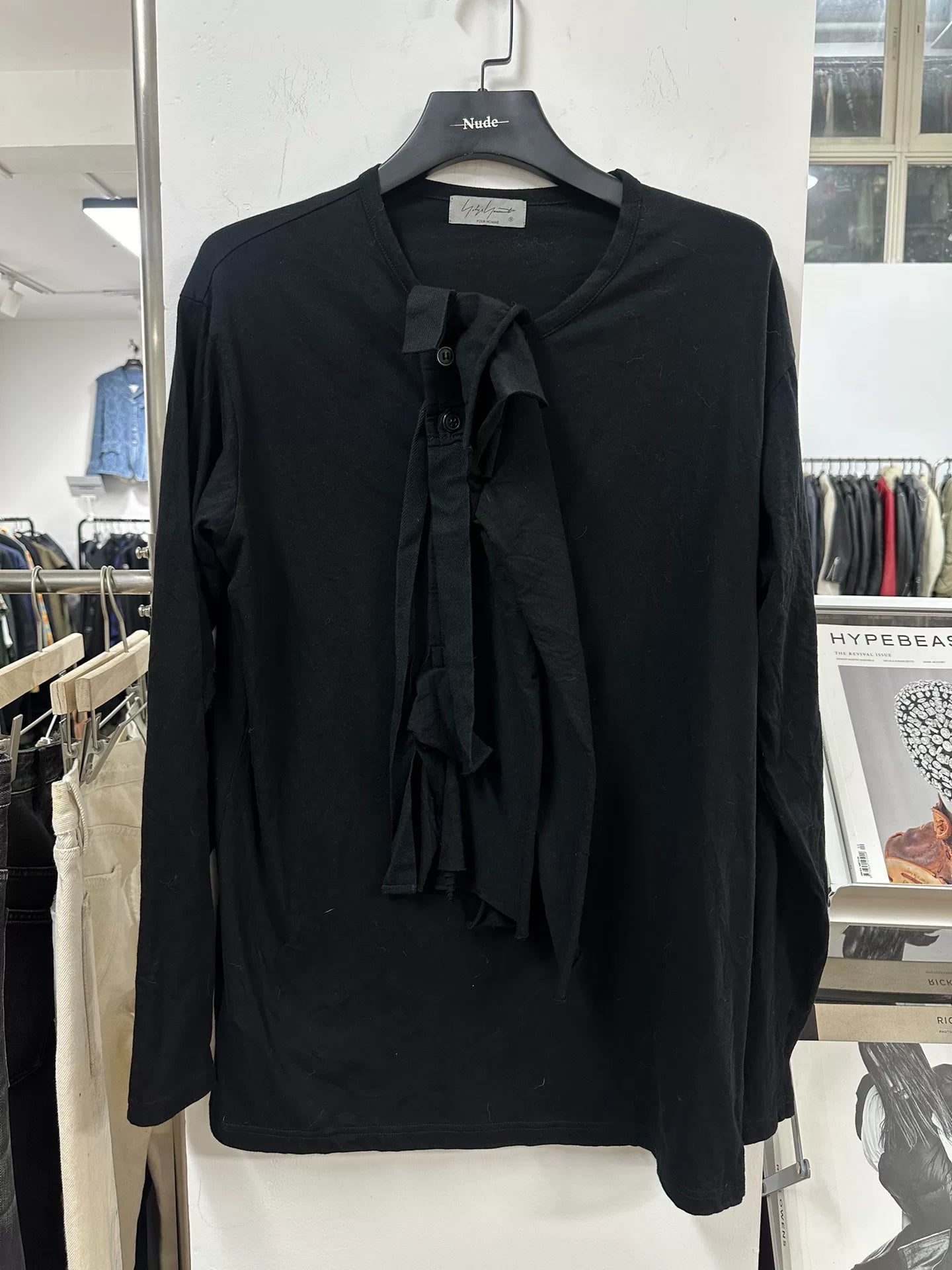 Yohji Yamamoto Long Sleeve Button Shirt