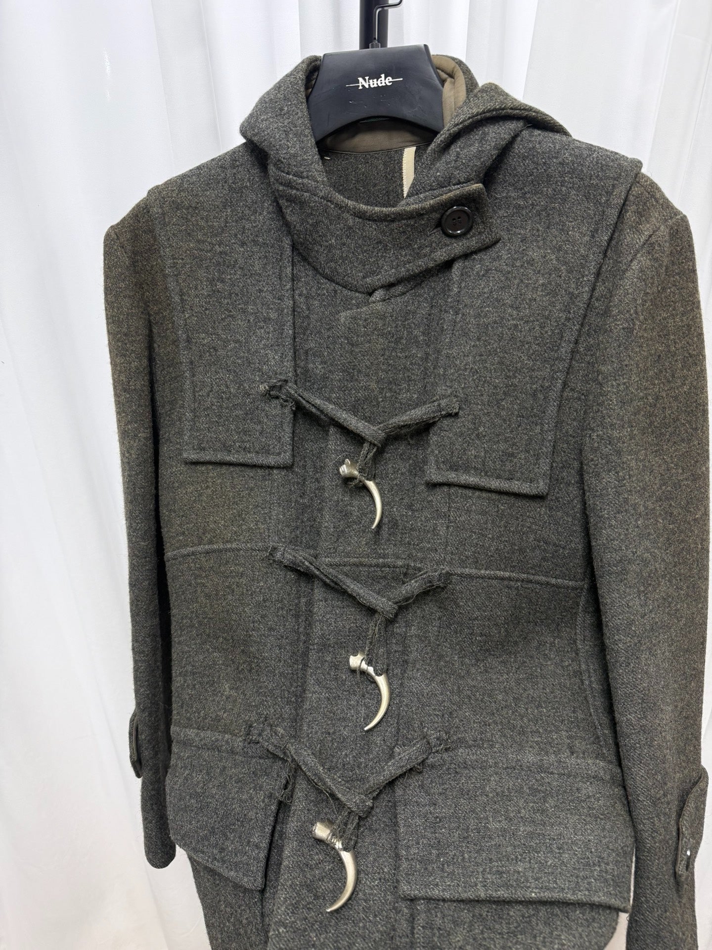 UNDERCOVER 97AW Metal Buckle Coat