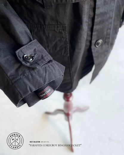 PORTER CLASSIC Paraffin Corduroy Jacket