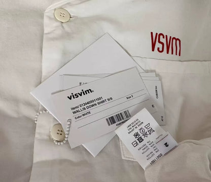 Visvim 24AW Wallis Down Short-Sleeve Shirt